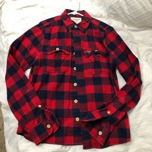Abercrombie & Fitch Flannel / Plaid Button-Down